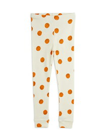 【Mini Rodini】BASKETBALL AOP LEGGINGS【80/86・92/98・104/110】バスケットボール レギンス GOTS認定 スパッツ オーガニックコットン ベビー服 子ども服 ボトムス 輸入アパレル リトルレモネード ミニロディーニ (2423013411) YKZ SS24