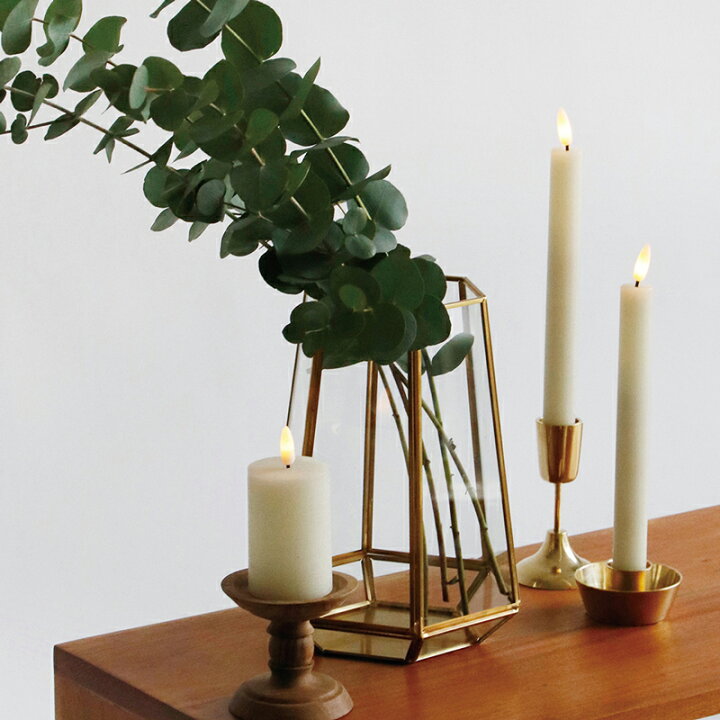 本物の炎のように揺れる ナチュラル LEDキャンドルライト 単品 リモコン付き 光量調整可能 キャンドルライト ゆらぎ 蝋 ロウ キャンドル