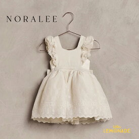 【NORALEE】 PROVINCE DRESS | IVORY【12か月/2歳/4歳 】 プロヴァンス ドレス アイボリー ボディースーツ付き ワンピース ヴィンテージ風 フォーマル 結婚式 発表会 お呼ばれ お誕生日会 撮影会 NL016BHR あす楽 リトルレモネード SS23 YKZ