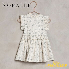 【NORALEE】 ALICE DRESS 【12か月/2歳/4歳 】 POSIES ドレス ホワイト 花柄 ワンピース フリル レース ノースリーブ フォーマル 結婚式 お呼ばれ パーティー 発表会 お誕生日会 撮影会 アリス クラシカル ワンピース リトルレモネード NL001SES KTZ