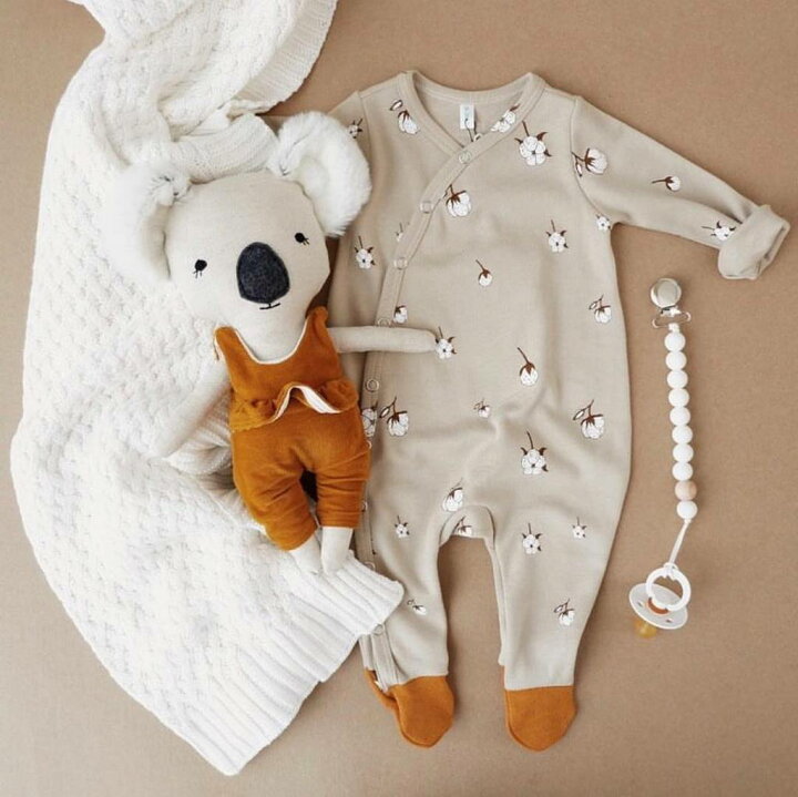 楽天市場】【organic zoo】Cottonfield Suit with contrast feet【0-3 