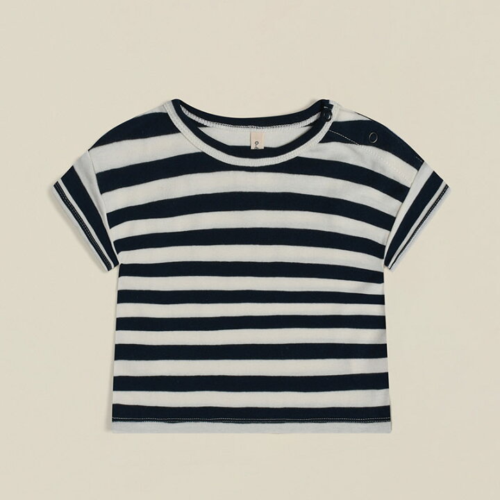 待望☆】 【タグ付き新品】ボーダーTシャツ110cmオーガニックコットン  