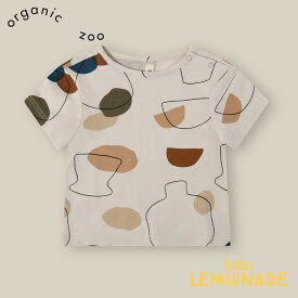 【organic zoo】Ceramics Classic T-Shirt 【0-6か月/6-12か月/1-2歳/2-3歳/3-4歳/4-5歳】半袖 Tシャツ トップス カットソー セラミック柄 オーガニックズー ベビー 子ども むすこ服 むすめ服 ユニセックス リトルレモネード アパレル SS24 14STCOZ