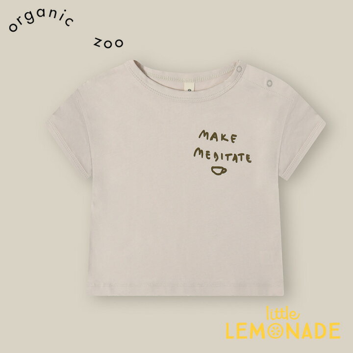 楽天市場】【organic zoo】Make. Meditate. Boxy T-Shirt【1-2歳/2-3歳 