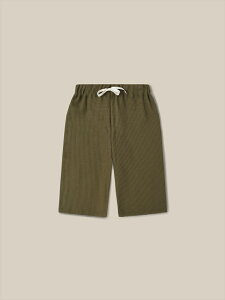 �I�[�K�j�b�N�Y�[ Olive Waffle Wide Leg Pants 1-2��/2-3��/3-4�� organic zoo ���b�t�� ���C�h�p���c ���Y�{�� �����O�p���c �I���[�u �O���[�� ���b�t�����n ���n �x�r�[ �L�b�Y �q�ǂ��� 92cm 98cm 104cm ��