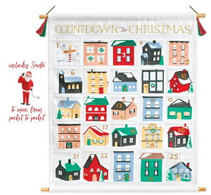 【PaperSource】動くサンタのアドベントカレンダー2018【動かす12月クリスマスギフトサンタさんおしゃれシンプルスタイリッシュペーパーソース】Xmas2018あす楽リトルレモネード
