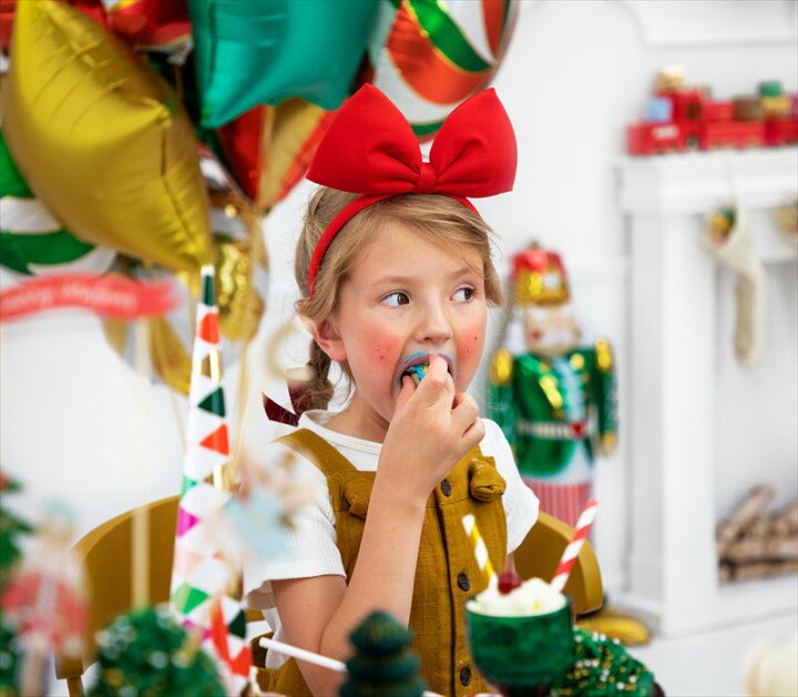独特の素材 クリスマス 大きなリボンの真っ赤なカチューシャ イベントコスチューム ハロウィン tdh-latinoamerica.de