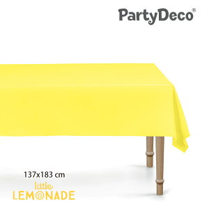 �yParty Deco�z �v���X�`�b�N�� �e�[�u���J�o�[ �C�G���[ �g���̂� �e�[�u���N���X 137cm×183cm ���n yellow �a���� �p�[�e�B�[ �C�x���g �e�[�u���E�F�A ���g�������l�[�h OBS6-084