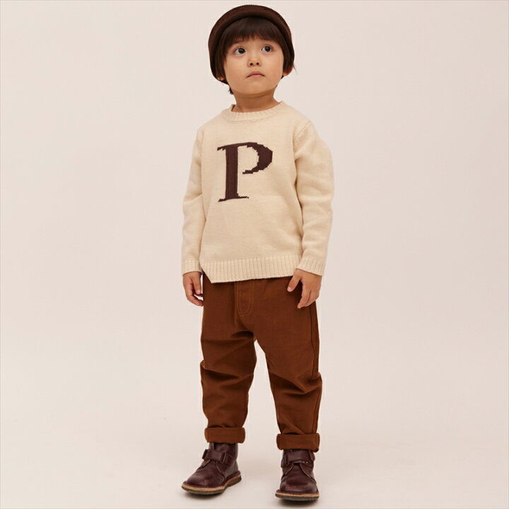 楽天市場】【PETITMIG】 pants E3【1-2歳/80cm - 6-7歳/120cm】 brown 