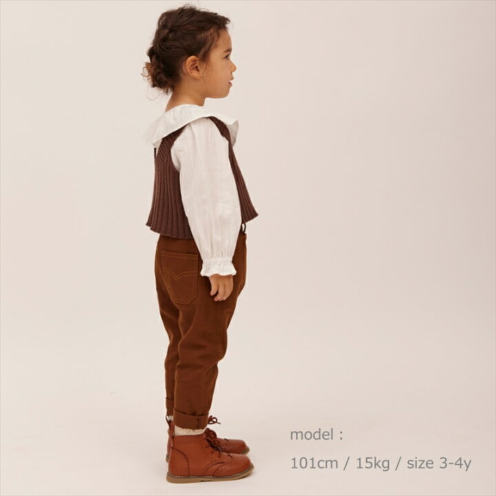 楽天市場】【PETITMIG】 pants E3【1-2歳/80cm - 6-7歳/120cm】 brown 