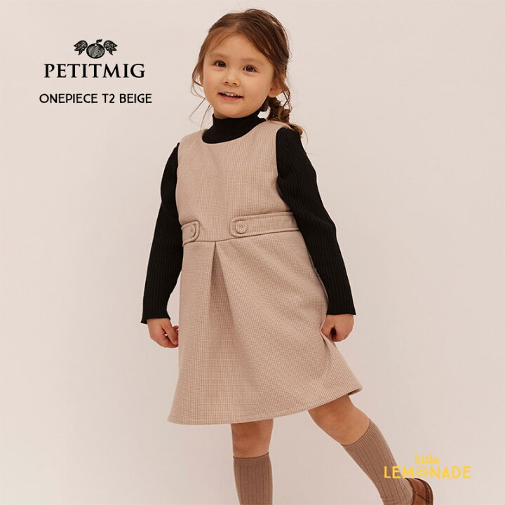 楽天市場】【PETITMIG】 onepiece T2 【1-2歳/80cm - 6-7歳/120cm 