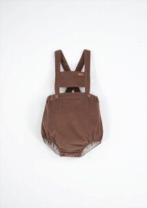 yPopelinz MOD.5.1 Ochre-coloured corduroy romper suit with bib y6-9/9-12/12-18zXgbvt {fB p[X n R[fC Rbg Tybg xr[ CO qǂ AAp