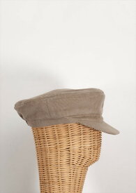 【Popelin】 MOD.45.1 Taupe corduroy hat 【4-6歳】コーデュロイ ハット キャスケット ハンチング ひさし付き 帽子 ヘッドアクセサリー キッズ 海外 子ども服 輸入アパレル むすこ服 ユニセックス ポペリン リトルレモネードAW24 ★SALED