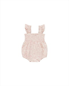 yQuincy Maez SMOCKED RUFFLE SLEEVE ROMPER y12-18/18-24zPINK BLOSSOM m[X[u p[X ou ԕ sNubT xr[ NCV[C Ԃ qǂ ̎q  g