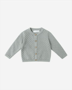 NCV[C KNIT CARDIGAN (12-18/18-24/2-3/4-5) jbg J[fBK Quincy Mae u[  n STEEL BLUE HD Ԃ qǂ xr[ LbY oYj 80/90/100/110cm gl[