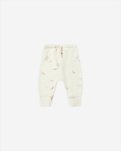 NCV[C DRAWSTRING PANT (6-12/12-18/18-24/2-3) XEFbgpc {gX Quincy Mae xr[ LbY Ԃ qǂ zCg Lcl FOX LAND oYj 70/80/90/100cm gl[