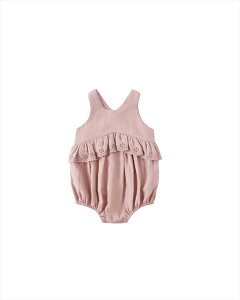 �N�C���V�[���C PENNY ROMPER �y6-12����/12-18�����z MAUVE �����p�[�X ���Ȃ� �x�r�[�{�f�B�C �Ԃ���� �s���N ���n �V���� �o�Y�j�� �o�Y���� ���g�������l�[�h �x�r�[�� �A�p���� 70/80cm QUINCY MAE SS