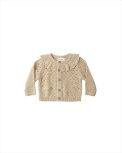 �N�C���V�[���C RUFFLE COLLAR CARDIGAN�y6-12����/12-18����/18-24����/2-3��/4-5�΁z BUTTERSCOTCH �j�b�g �J�[�f�B�K�� ���� �o�^�[�X�R�b�` �H�D�� �Ԃ���� �q�ǂ� �x�r�[ �L�b�Y �o�Y�j�� ���g�������l