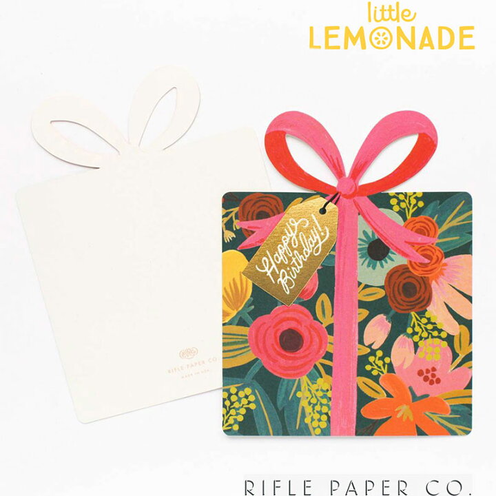 楽天市場 Rifle Paper ギフトタグ メッセージカード プレゼントのかたち 花柄 グリーティング カード ギフト お祝い 手紙 手書き 文房具 ステーショナリー Card 季節のご挨拶 オシャレ スタイリッシュ ボタニカル ライフルペーパー あす楽 リトルレモネード リトル