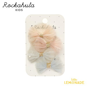 yRockahula KidszSparkle Tulle Mini Bow Clips-MULTI wANbv 4Zbg `[ { LL Ob^[ wAANZT[ pb` qǂ LbY ̎q NX}X a o v