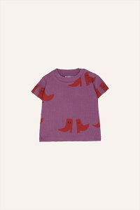 yThe CampamentozHAPPY BOOTS ALLOVER BABY RIB TSHIRT y6-9/12-18z xr[ u TVc nbs[u[c CXg gbvX  p[v j[N ǂ xr[ LbY gl[h