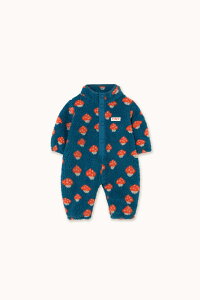 tinycottons TINY MUSHROOMS SHERPA ONE-PIECE �y6����(68cm)/12����(80cm)�z petrol blue ���̂��� �V�F���p�t���[�X �J�o�[�I�[�� �x�r�[ �o�Y�j�� �x�r�[�� �A�p���� ���g�������l�[�h �^�C�j�[�R�b�g���Y AW26-2