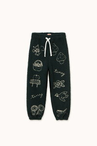 tinycottons TINY APPLES SHERPA SWEATPANT �y2��(92cm)/3��(98cm)/4��(104cm)�z ink blue ��񂲕� �V�F���p�t���[�X �X�E�F�b�g�p���c �L�b�Y �A�p���� ���g�������l�[�h �^�C�j�[�R�b�g���Y AW26-295-U05 KTZ