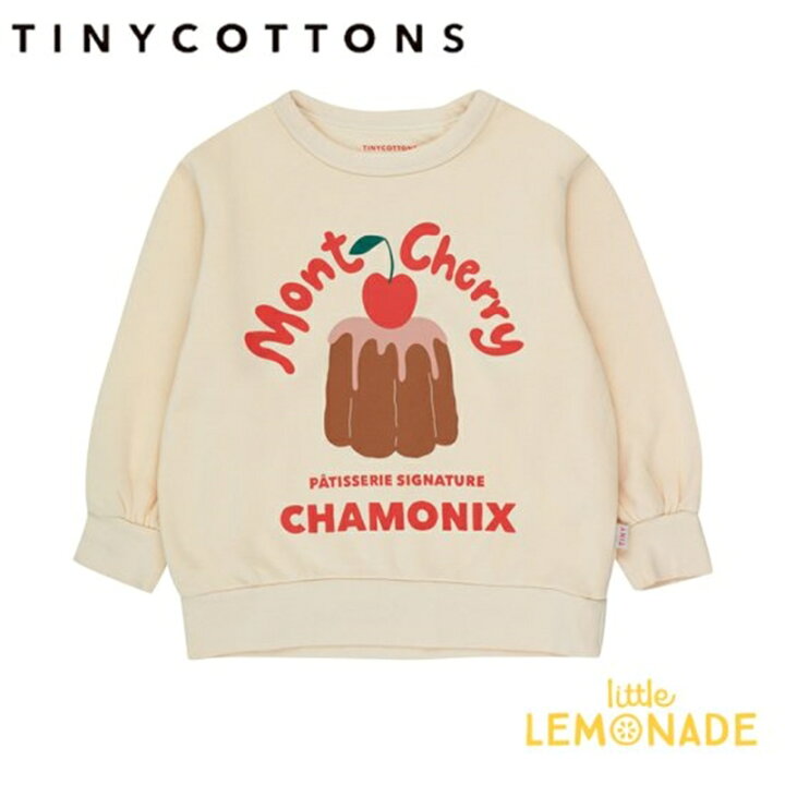 楽天市場】【tinycottons】 MONT CHERRY SWEATSHIRT 【2歳/3歳/4歳 