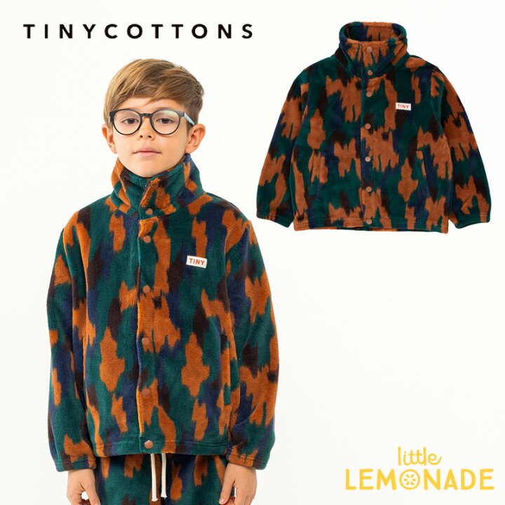 楽天市場】【tinycottons】 CAMO POLAR JACKET 【2歳/3歳/4歳/6歳/8歳 