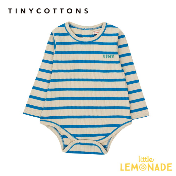 楽天市場】【tinycottons】 STRIPES BODY【6か月/12か月】vanilla 長袖 