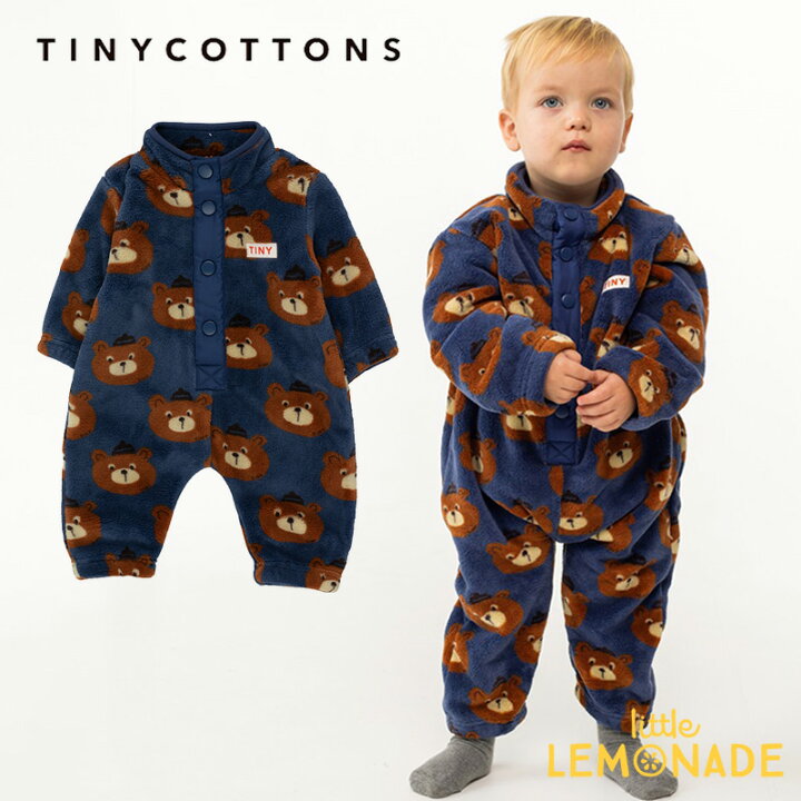 楽天市場】【tinycottons】 BEARS POLAR ONE-PIECE 【6か月/12か月/24 