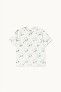 �^�C�j�[�R�b�g���Y TINY & TINY KNITTED TEE �y2��/3��/4��/6�΁z off-white �L�b�Y �x�r�[ ���� T�V���c �g�b�v�X �z���C�g �� �C���X�g �h�b�O �� �q�ǂ��� ������� ���킢�� �A�p���� ���g�������l�[
