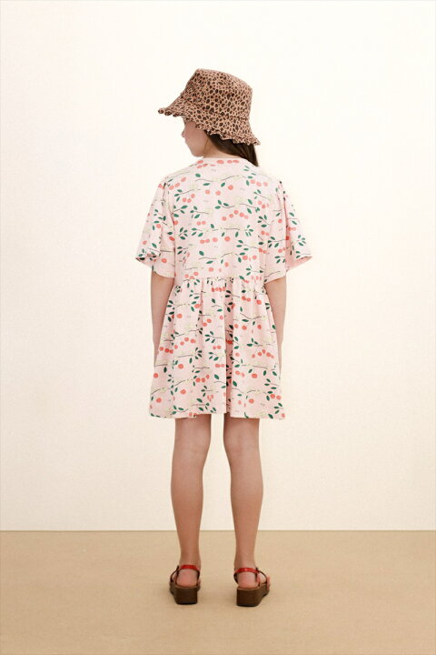 楽天市場】タイニーコットンズ CHERRY TREES DRESS 【2歳】 wild rose 