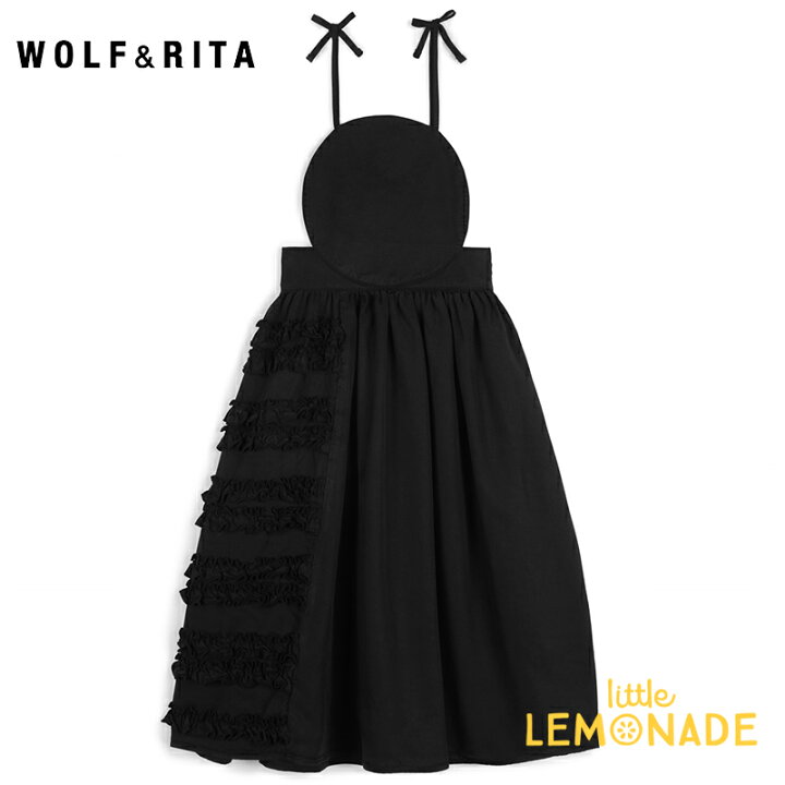 楽天市場】【WOLF&RITA】AMARILIS BLACK Dress【2歳/4歳/6歳  