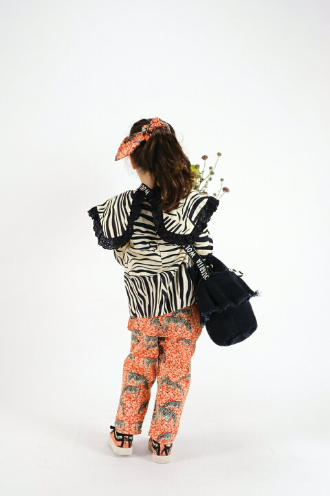 楽天市場】【WOLF&RITA】 ERMELIN DA ZEBRA BLACK Blouse 【2歳, 4歳,6  