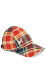 WOLF&RITA IN?CIO ABRIL M/ ウルフアンドリタ Hat キャップ 帽子 タータンチェック 野球帽 ヘッドアクセサリー レッドチェック ベビー服 子供服 海外子ども服 リトルレモネード アパレル WRAAW24INAAB AW24 ★SALED
