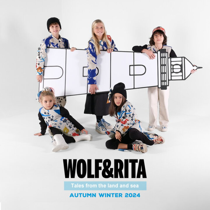 楽天市場】【WOLF&RITA】 BENTO AZULEJO 【6歳/8歳】Coat ジャケット 