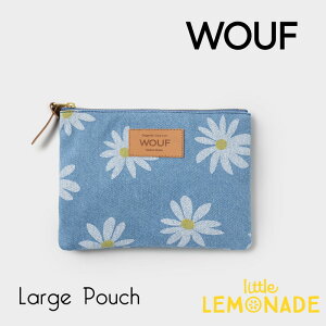 �yWOUF�z ���[�W�|�[�` Drew Pouch �f�j�����n �}�[�K���b�g �f�C�W�[ �� �t�����[ �I�[�K�j�b�N�R�b�g�� 100% �N���b�`�o�b�O �o�b�O �������� �M�t�g �������� �����|�[�` ML230006 ���g�������l�[