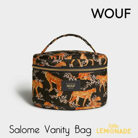 【WOUF】 バニティポーチ Salome Vanity Bag ヒョウ 豹 レオパード 23 x 15 x 15 cm おしゃれ pouch メイクアップバッグ メイクポーチ 化粧ポーチ ポーチ 小物入れ 旅行ポーチ 化粧品入れ MX230027 あす楽 リトルレモネード