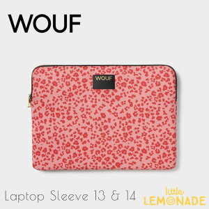 13�C���`/14�C���` PC�P�[�X �yRoar�z �yWOUF�z Laptop Sleeve 13 & 14 �s���N&���b�h �q���E�� �� ���� �i�C���� �p�\�R���p�X���[�u Macbook �m�[�g�u�b�N notebook �p�\�R���P�[�X ���b�v�g�b�v�P�[�X ��
