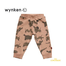【Wynken】 Baby Arkle Pant / DULL PINK 【 12か月 / 18か月 】 BW11J23 ベビー服 長ズボン パンツ スエット BABY ピンク ウィンケン 21AW リトルレモネード アパレル SALE