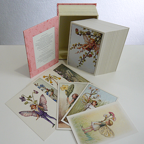 マーケット ステーショナリー カード絵本雑貨 Flower Fairies 買収 花の妖精たち ポストカード100枚入りBOXセット 100 Postcards