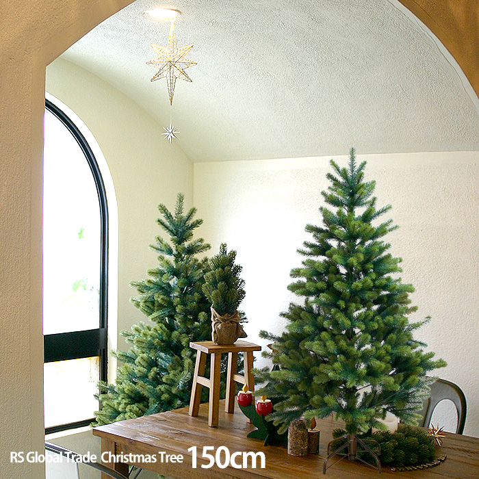 【クリスマス用品】NEWクリスマスツリー150cm【RS GLOBAL TRADEグローバルトレード:正規輸入品】送料無料！※沖縄北海道他除く