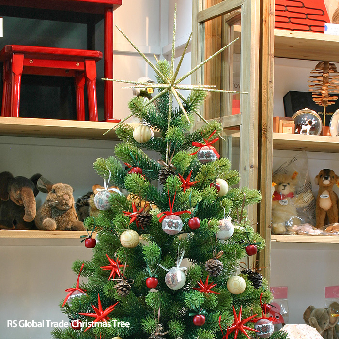 楽天市場】【クリスマス用品・素敵な収納袋付♪】NEWクリスマスツリー 