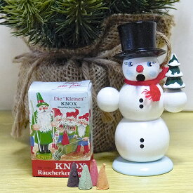 【クリスマス用品】煙出し人形・ツリーを持つ雪だるまSpecial Item