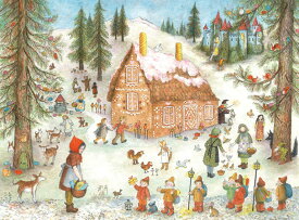 【クリスマス用品】アドベントカレンダー：バーナデット・ワッツ　フェアリーテイル