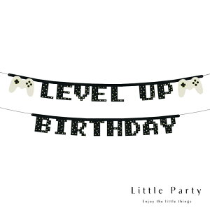 Level up Birthday �K�[�����h �o�i�[ �Q�[���R���g���[���[ �u���b�N �}�C�N�� �}�C���N���t�g �Q�[�� �j�̎q ���̎q ������� �q�ǂ� 5�� 6�� ���w�� ���w�� ���Z�� �a���� �o�[�X�f�[ �������� 