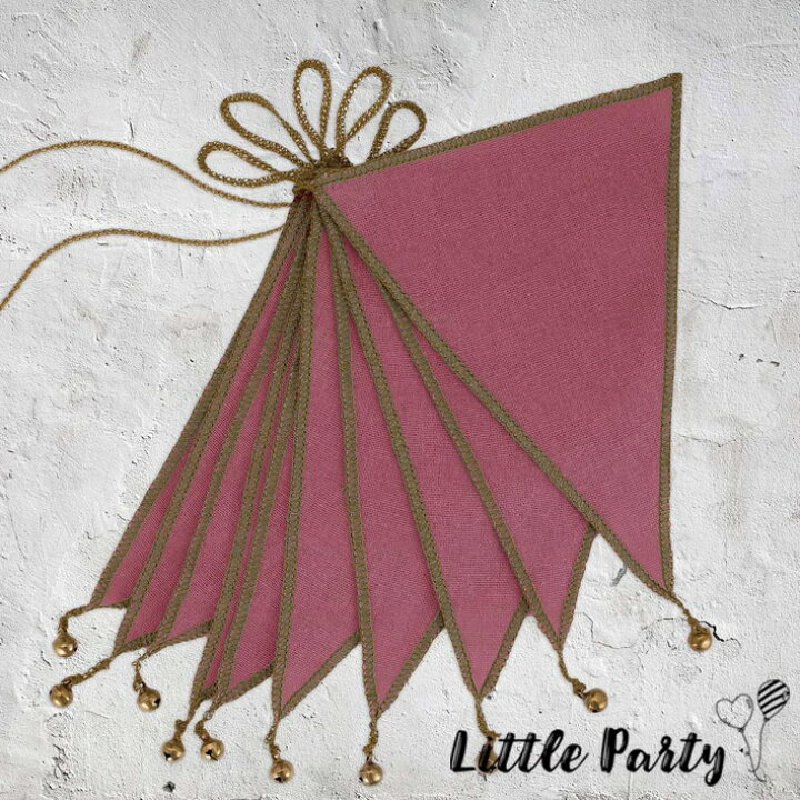 楽天市場 Numero74 Bunting Garland ガーランド バオバブローズ ピンク トライアングル フラッグ ヌメロ コットン デコレーション バナー 誕生日 バースデー パーティー 誕生日会 女の子 男の子 ウエディング ベビーシャワー おしゃれ かわいい 飾り付け 装飾 インテリア