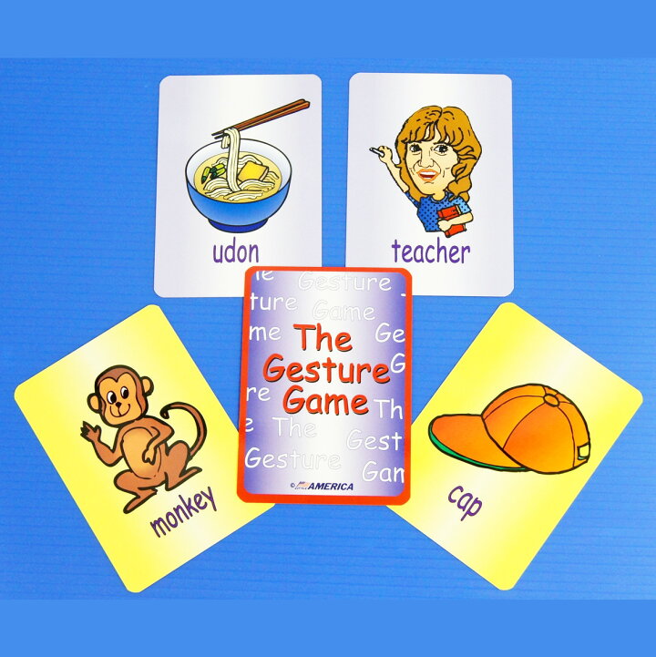 楽天市場 ジェスチャー ゲーム The Gesture Game 小学生にオススメ 英語教材 リトル アメリカ 楽天市場店