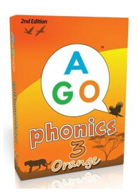 エイゴ・フォニックス・オレンジ 2nd Edition (Level 3) AGO Phonics Orange 2nd Edition (Level 3)【小学生・中学生にオススメ 英語教材】